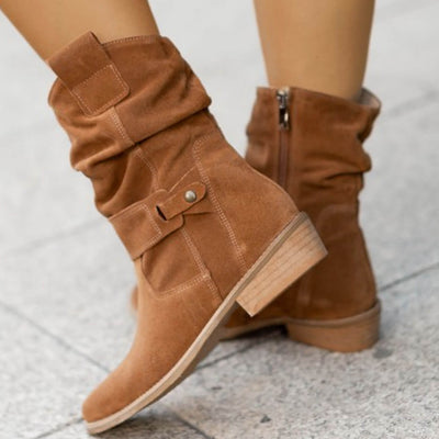 Zeline™ - Wildlederstiefel für Damen