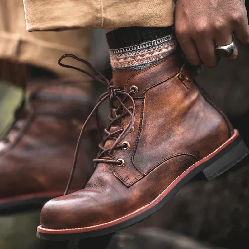 Hunter - Leder Herrenstiefel