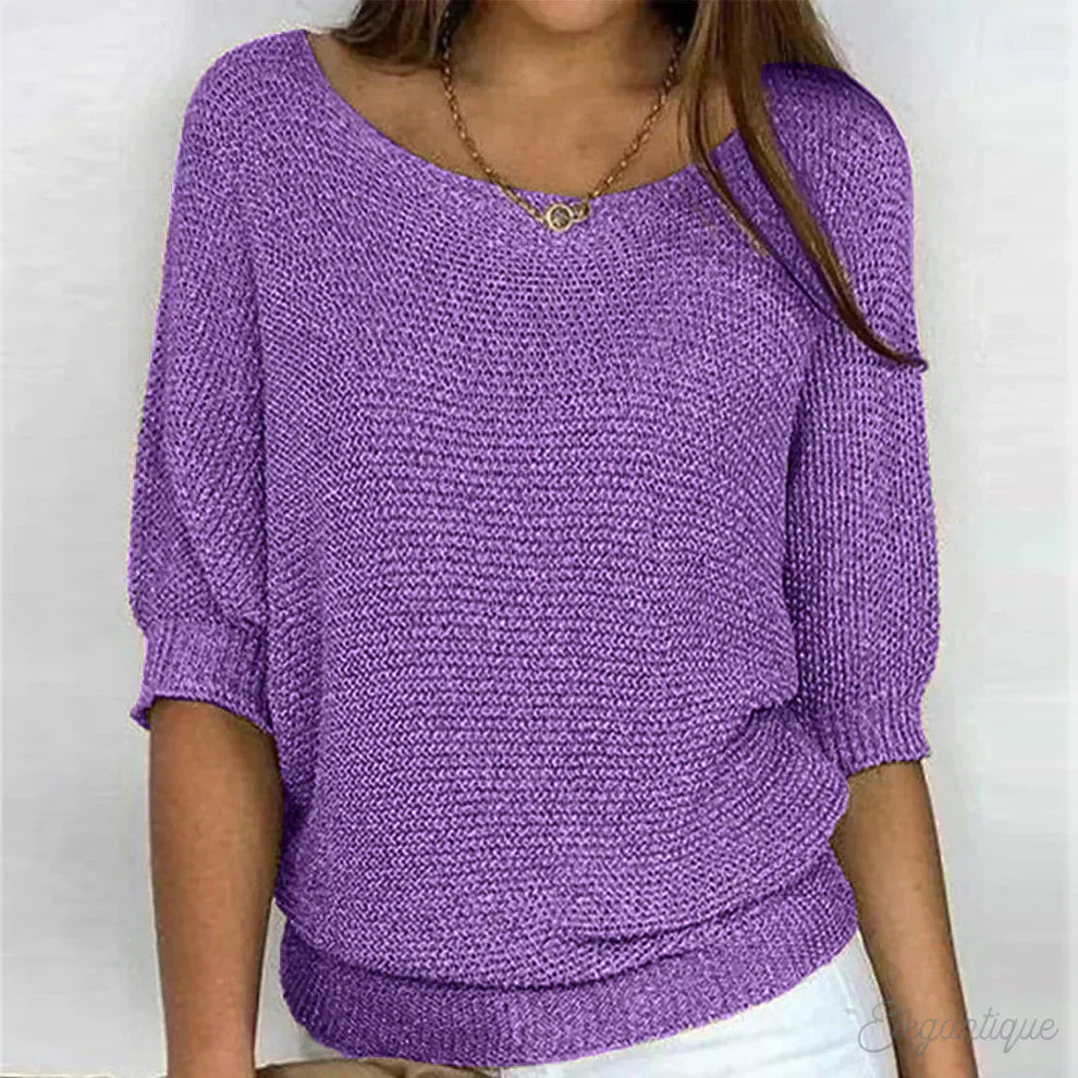 Fleur™ - Lässiges Strickoberteil